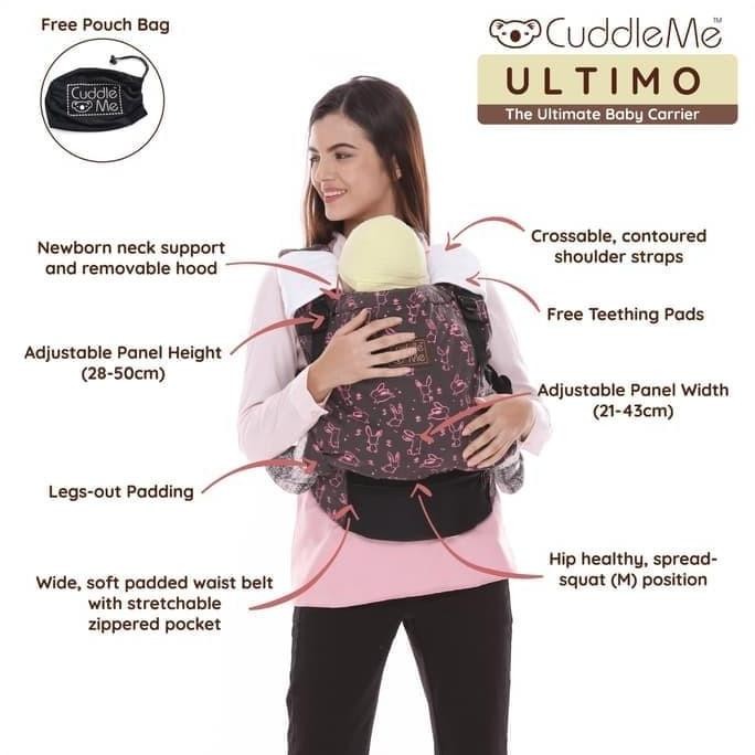 New Product - Cuddle Me Ultimo Hipseat Baby Carrier Cuddleme Gendongan Bayi Hip Seat Toko Maulida_
