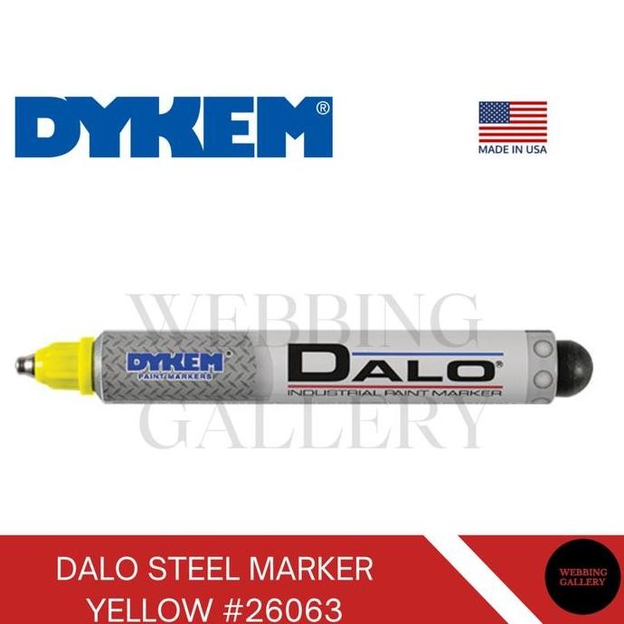 

Dalo Steel Marker Yellow / Spidol Dalo Kuning Co
