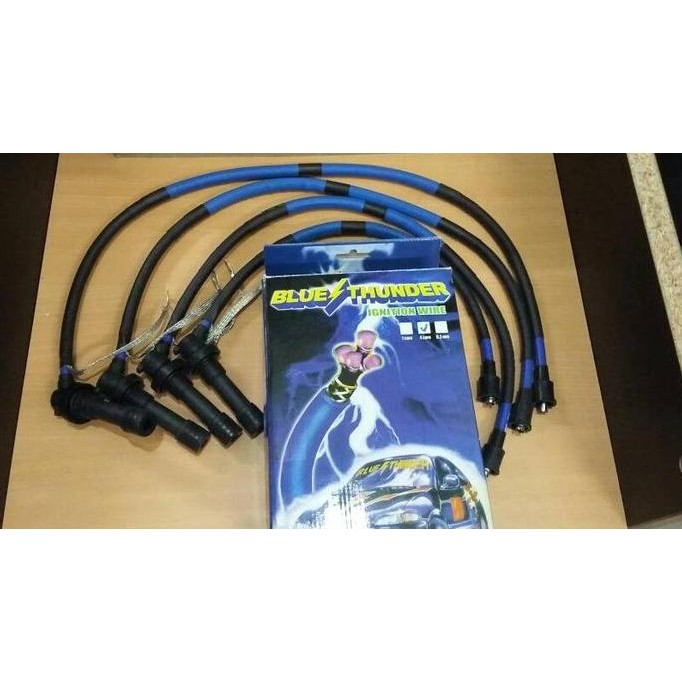 Kabel Busi Bluee Thunder 4 Core + Ground