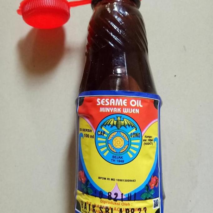 

Sale Minyak Wijen Cap Lowo / Sesame Oil - Lowo 100 Ml