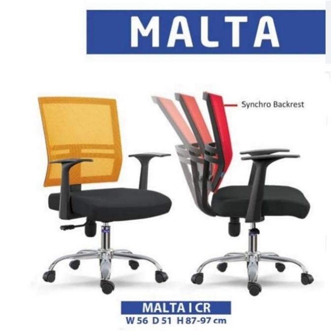 Kursi kerja staff kursi kantor Indachi INCO MALTA I CR