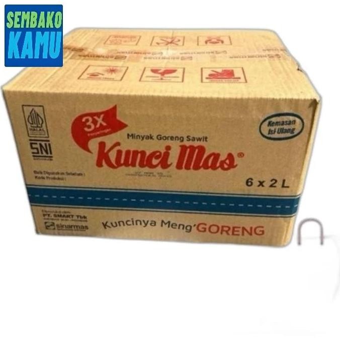 

Promo Minyak Goreng Kunci Mas 2 Ltr - 1 Dus Isi 6