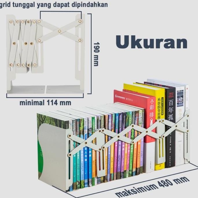 

Adjustable Book Stand / Sandaran Buku Yang Bisa Di Sesuaikan Co