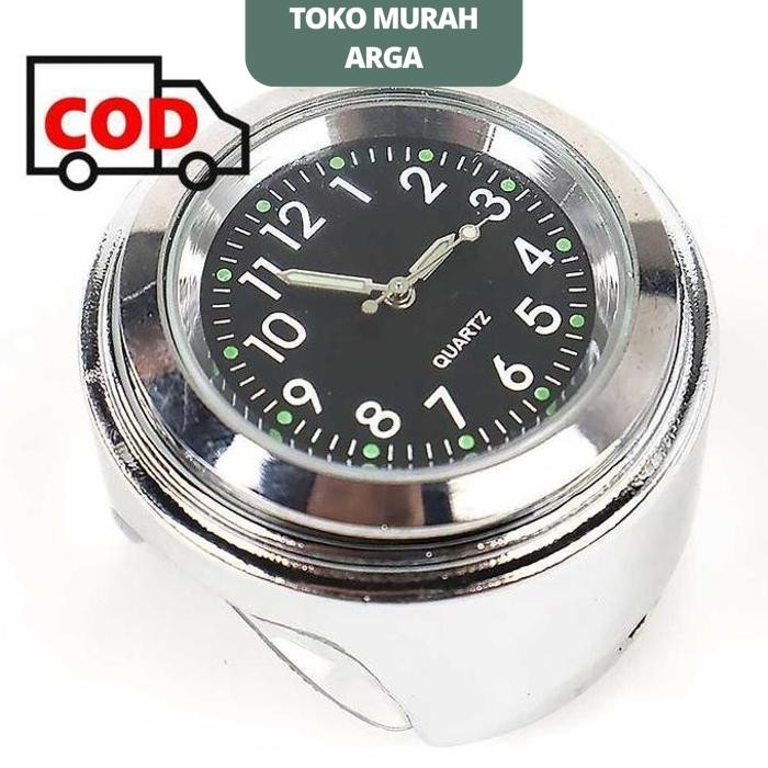 JAM STANG MOTOR VARIASI HANDLEBAR UNTUK MELIHAT WAKTU LEBIH MUDAH DAN AMAN    BEST SELLER