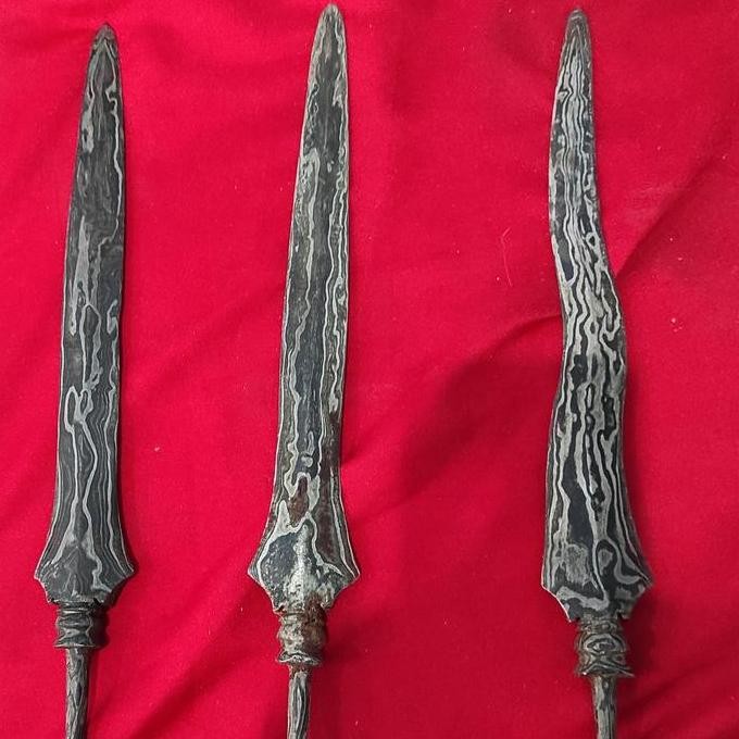 Bilah Tombak Keris Asli Tempa Co