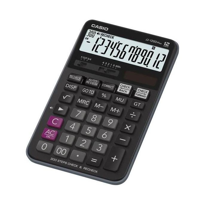 

Kalkulator Kantor/Toko/Dagang/Periksa Casio Jj-120D Plus 12 Digit Co