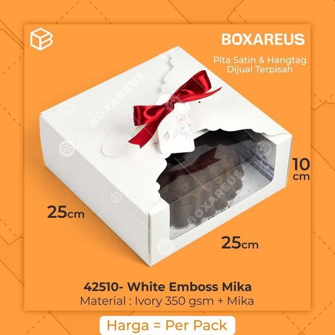 

Box Mika Cake Box Packaging Kotak Kemasan Dus Kue | 42510 Co