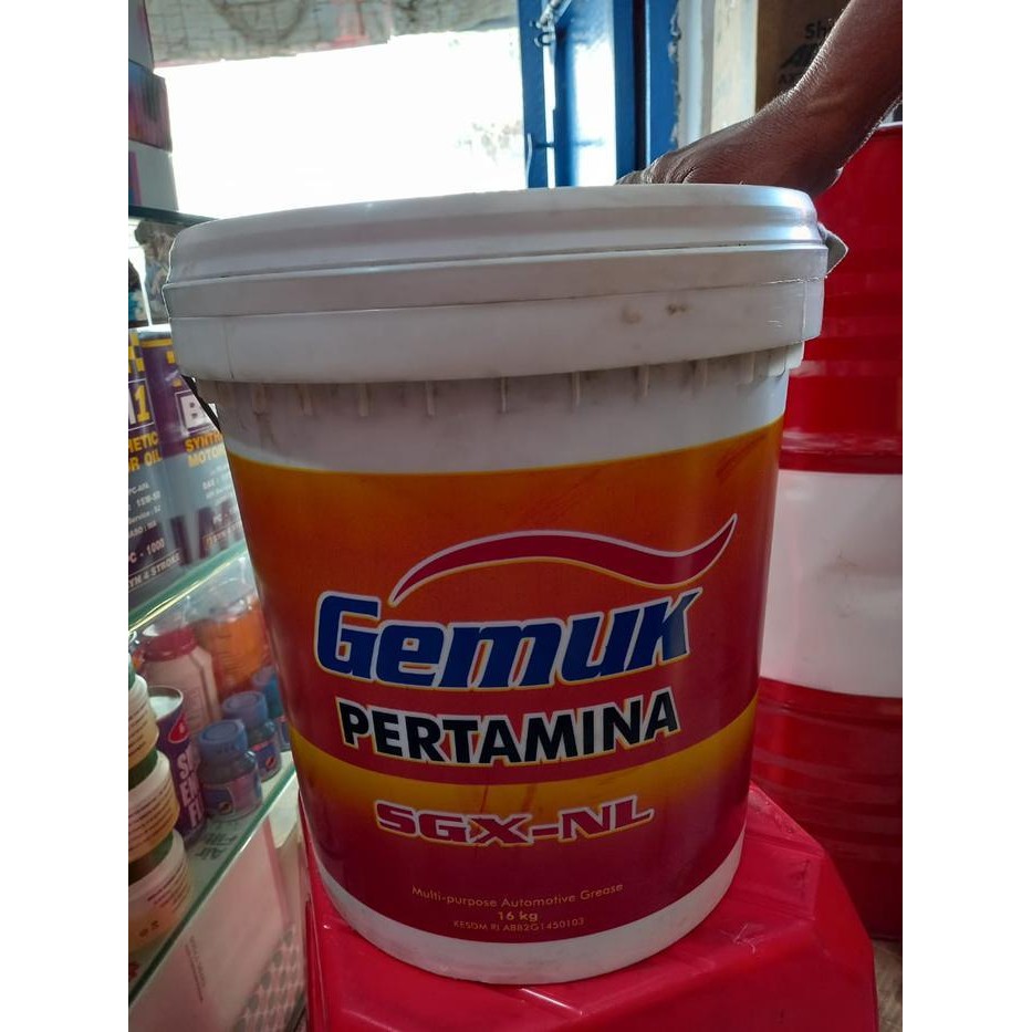 PROMO Grease Pertamina SGX-NL (GEMUK PERTAMINA 1 PAIL 16KG)