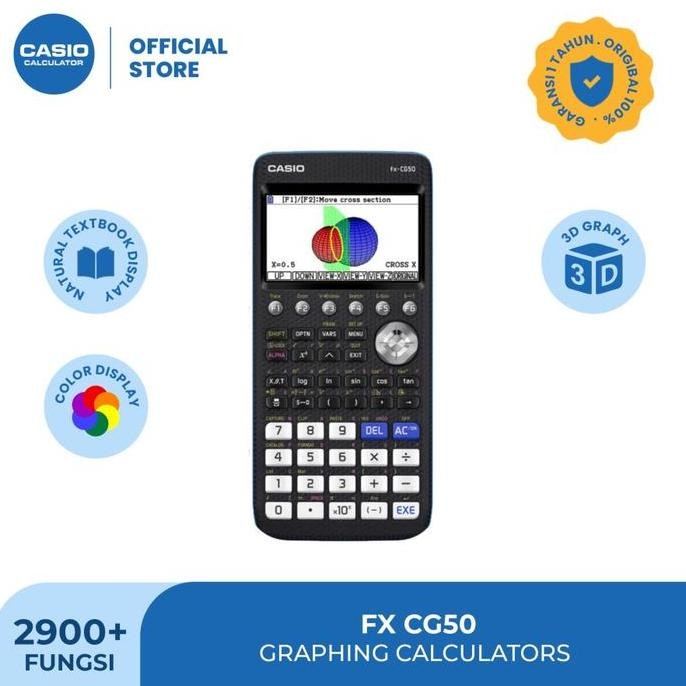 

Casio Fx-Cg50 - Kalkulator Sekolah/Kuliah - Graphical Co