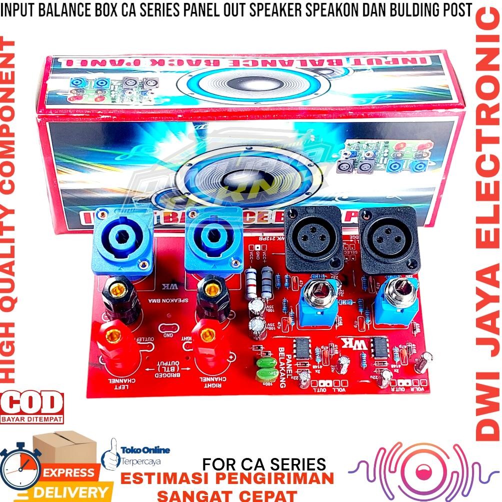 Input Balance kit INBAL Panel Belakang Box CA Thunder AXL XTI