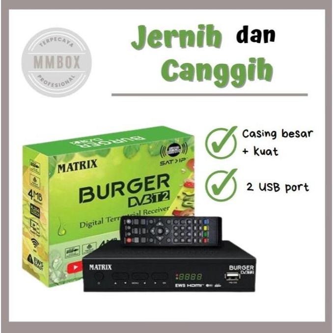 Set Top Box Matrix Burger