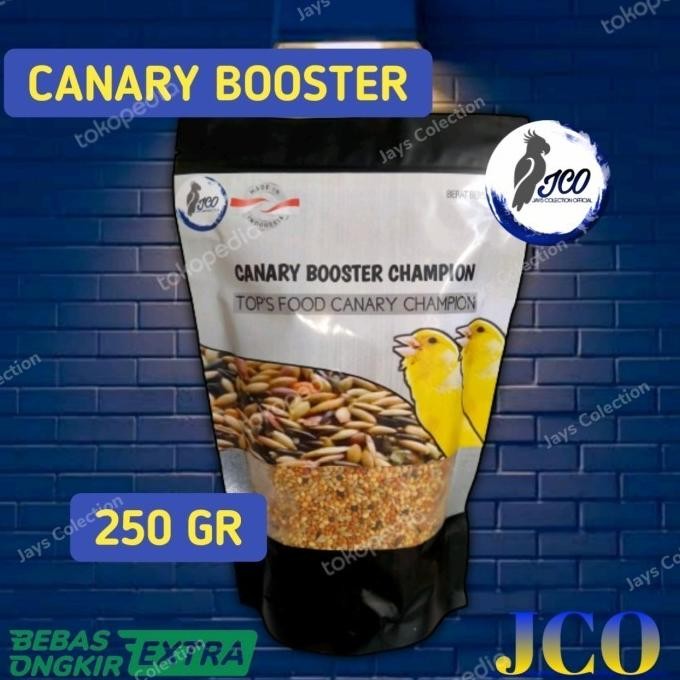 CANARY BOOSTER CHAMPION PAKAN LOMBA KENARI MIX PAKAN KENARI GACOR JAYS