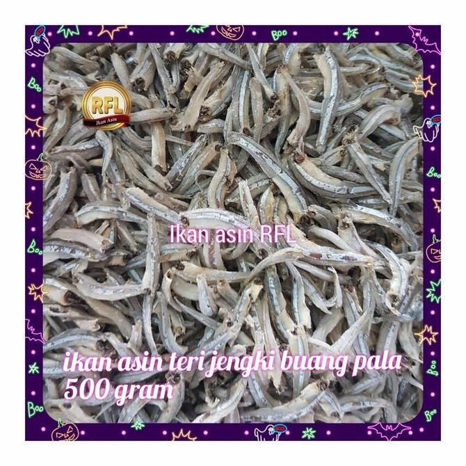 

Ikan Asin Teri Jengki Bulat Tanpa Kepala 500 Gram