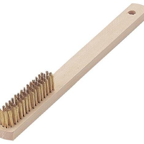 TRUSCO Wood-handled Brass Brush TB-5008-10