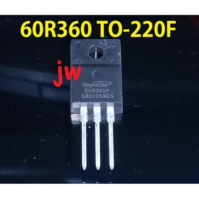 Terbaru MOSFET 60R360 60R360P 60R360Q 60R360O IPD60R360P IPD60R360 TO-220F jwel33