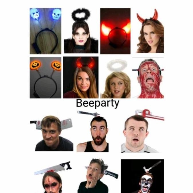 ''Terlaris" Bando Halloween/Aksesoris Bando Halloween/Perlengkapan Halloween Murah