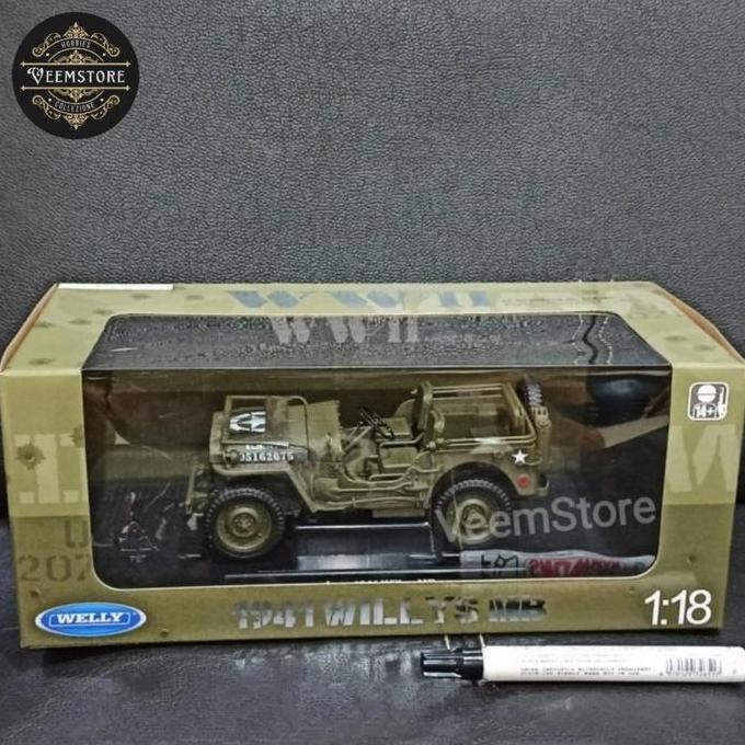 Die Cast 1:18 Jeep Willys MB '1941 [welly]