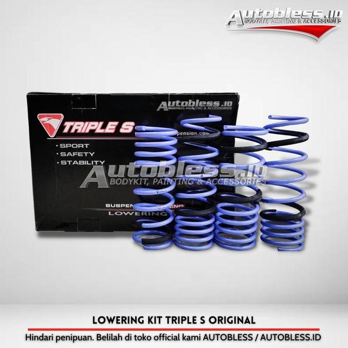 PER LOWERING KIT TRIPLE S HONDA ACCORD CP2 2008 2012 NOT TEIN EIBACH ORIGINAL DAN TERPERCAYA