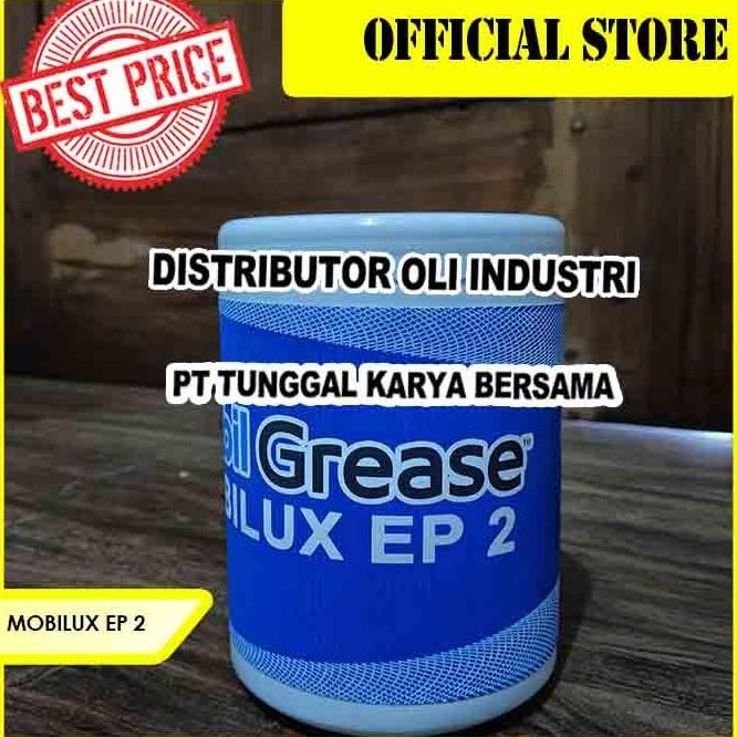 Mobilux Ep 2 ( Lithium Grease - 1 Kg ) Baru
