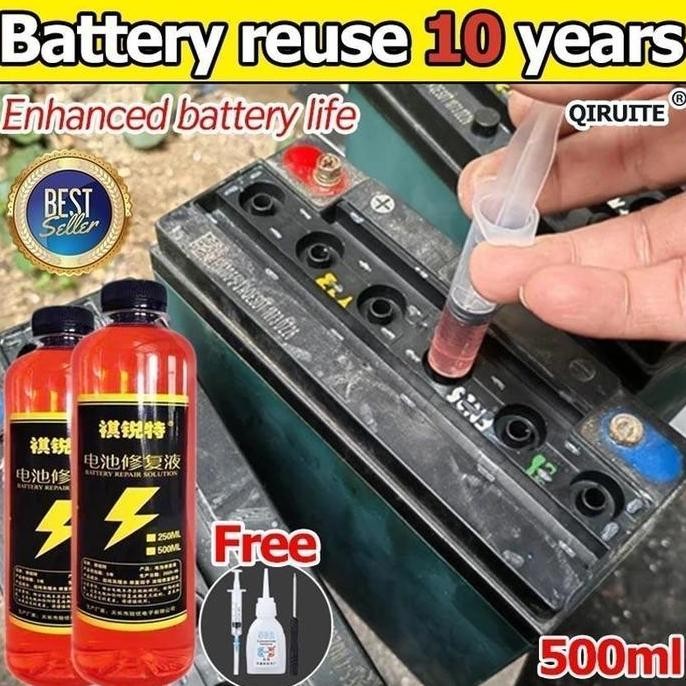 3 Detik Untuk Diperbaiki Berikan Alat500Ml Cairan Perbaikan Baterai/Cairan Baterai Solusi Air/Cairan
