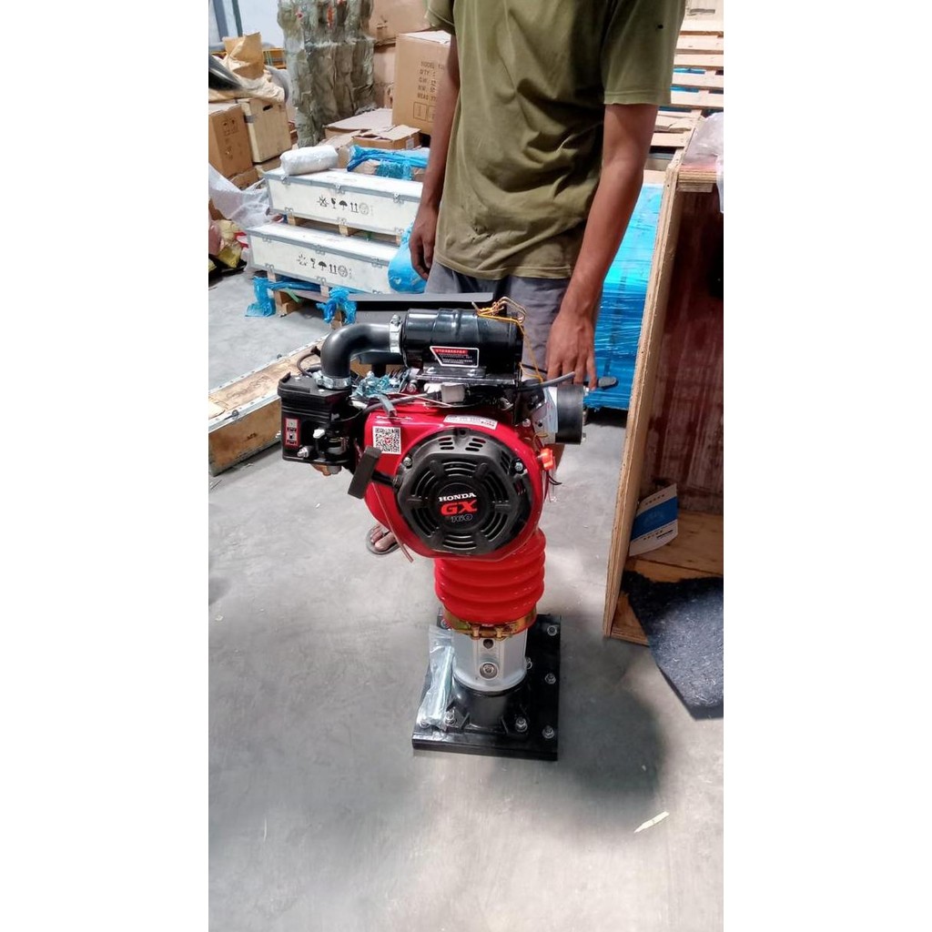 Stamper Kuda Honda GX160 Pemadat Tanah Tamping Rammer