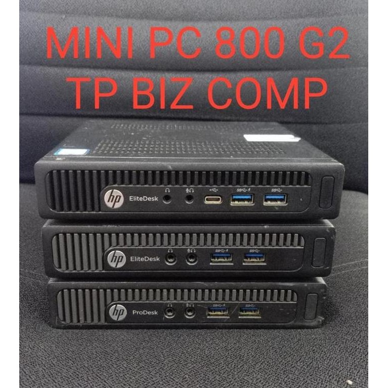 Mini Pc Hp Elitedesk 800 G2 Gen 6 Kosongan Tanpa Proc-Hdd-Ram New Stok