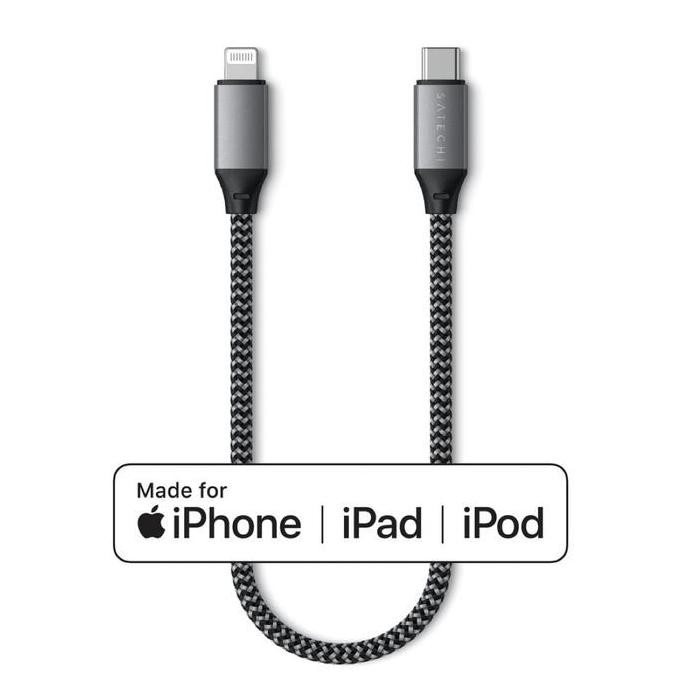 Stock | Satechi Usb-C To Lightning Mfi 25Cm Co