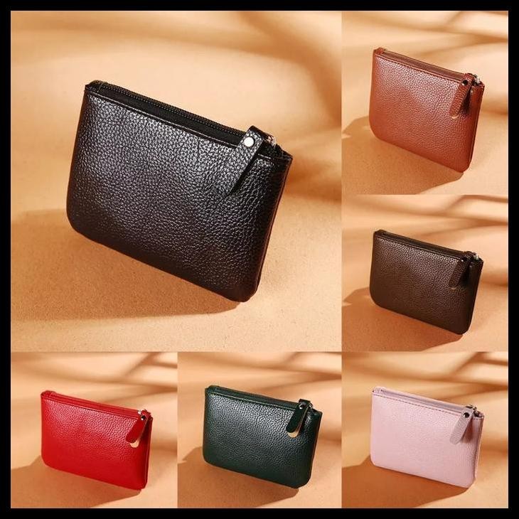 Dompet Mini Kulit Asli Dompet Koin Kulit Asli Dompet Kecil Wanita Best Quality