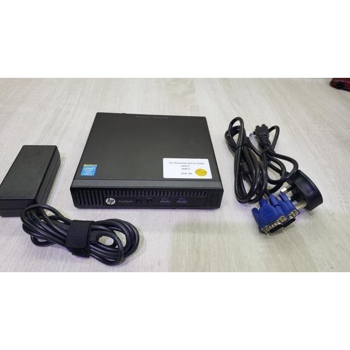 Mini Pc Hp Prodesk 600 G1 Core I5 Gen 4 Kosongan No Proc-Ram-Hdd New Stok