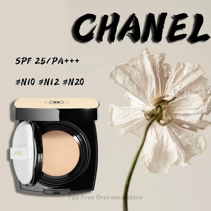 TERBARU - Ch/an/eI Les Beiges Cushion Healthy Glow Gel Ch/an/eI  Touch Foundation SPF 25 PA++ N10/N1