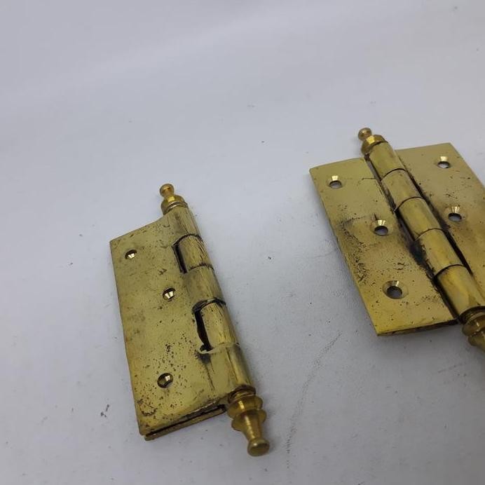 Engsel kuningan asli 3" mahkota( jadul) untuk jendela/pintu