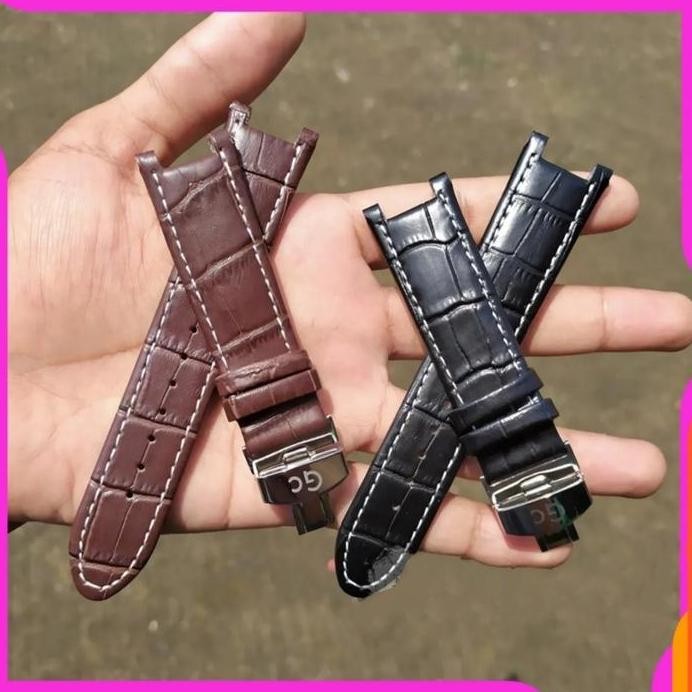 baru Strap tali jam kulit gc Guess Collection Tali Kulit GC