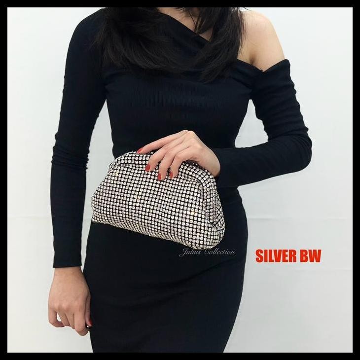 Clutch Pesta Diamond Bag Julius Premium J057 Best Quality