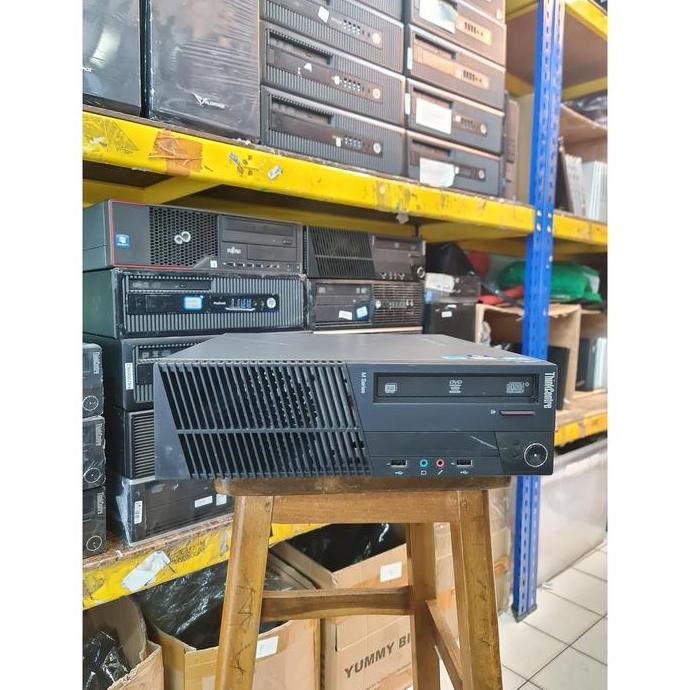 Cpu Lenovo Thinkcentre Slim, Core I5 , Ram 4Gb,Hdd 500Gb,Dvd,Mulus New Stok