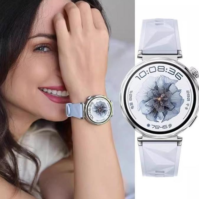 baru 18mm Silicone Strap for Huawei Watch GT 5/4 41mm 5 Pro 42mm Sport Replacement Rubber Band Acces