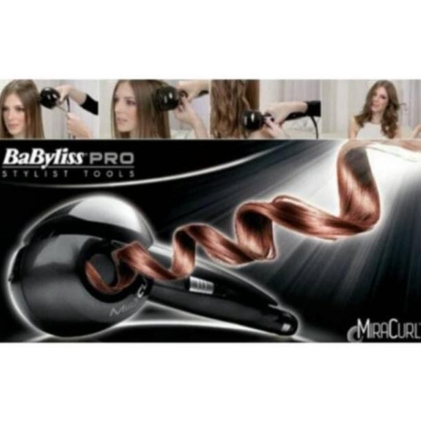 TERMURAH - BABYLISS PRO Catok Curly Hitam / PERFECT CURL