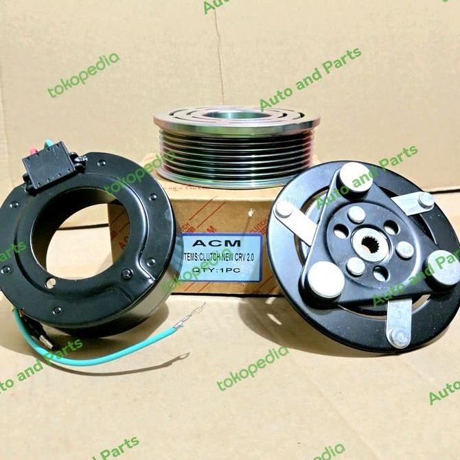 Magnet Clutch Honda CRV 2.0 (2000 CC) 7PK Gen 3 Pulley AC Mobil ACM Kualitas Original