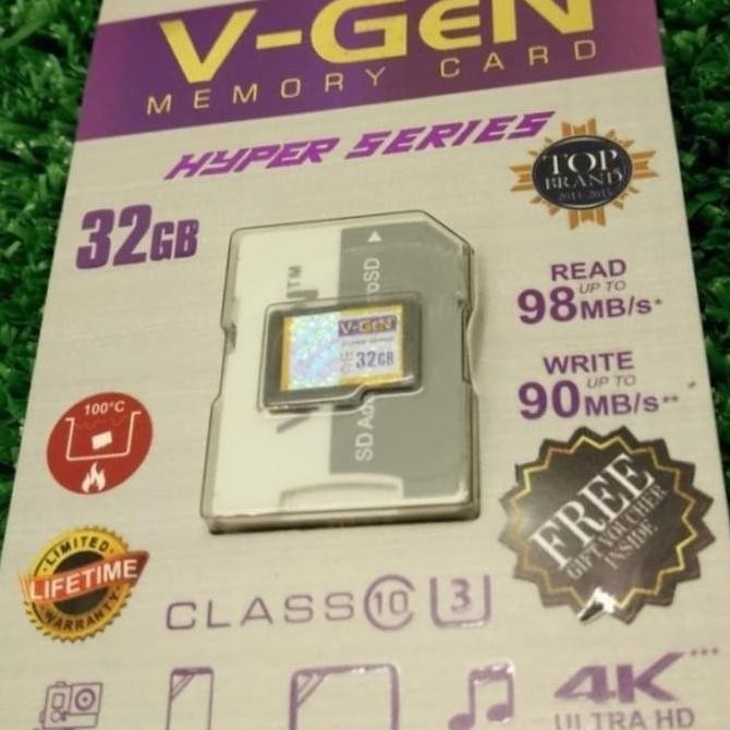 Premium Memory Vgen 32GB Hyper Class 10
