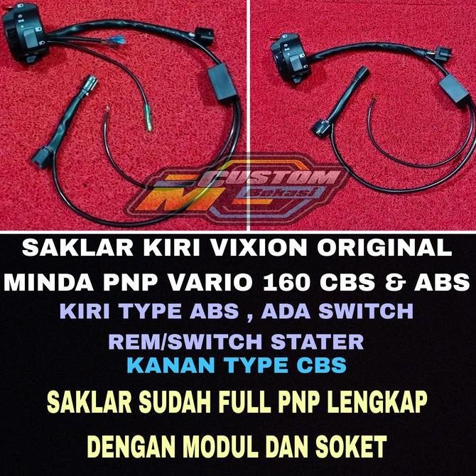 Saklar Vixion PNP Vario 160 ABS CBS Holder Vixion PNP Vario NEW 160