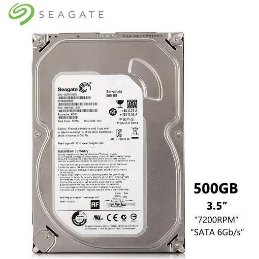 NEW Hardisk 500GB Seagate / Hardisk CCTV / Hardisk PC / HDD CCTV