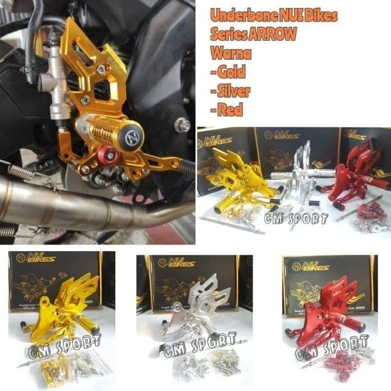 Footstep Sonic Supra GTR 150 / Underbone Sonic Supra GTR 150 NUI ARROW