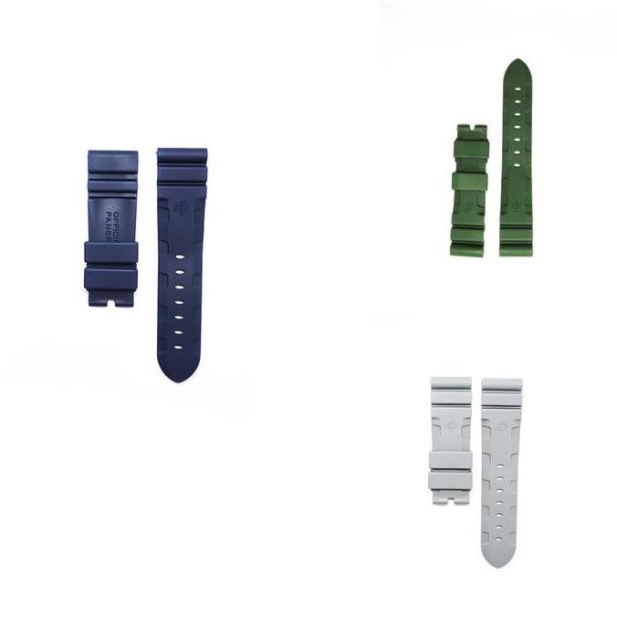 baru Panerai Rubber Strap / Tali Jam Tangan Karet Panerai 24 mm