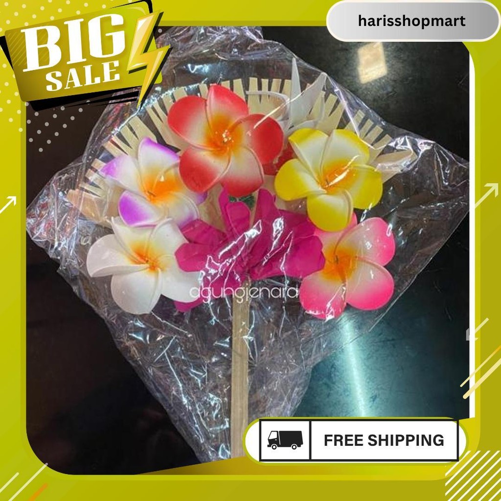 Bunga Imitasi Kamboja /Bunga Kamboja Rias Daksina Bali Siap Kirim