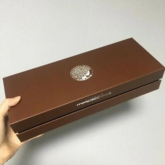 TERMURAH - catok pelurus strika rambut Keratin kglossCreate Titanium Magic Mirror