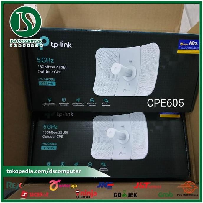 TERBARU - TPLink CPE605 5Ghz Cpe Outdoor (CPE610 Litebeam LBE M5 )