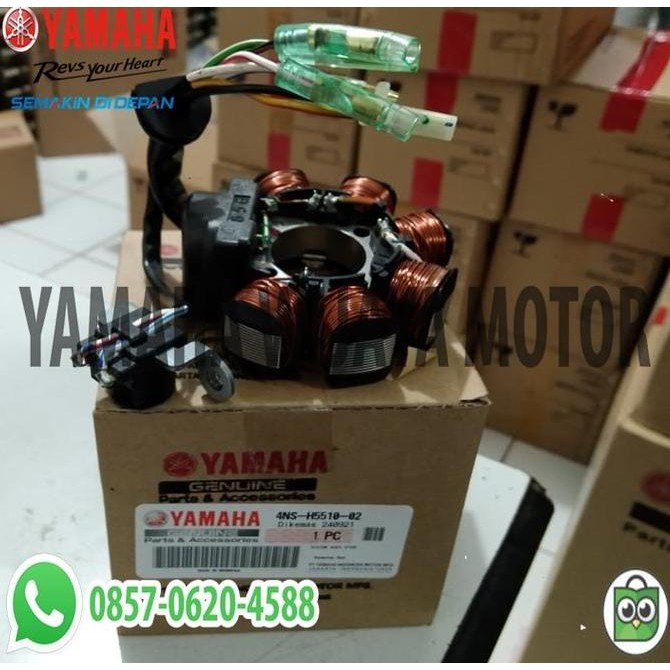 Stator Assy / Spul Assy Yamaha FIZR Original Genuine 4NS-H5510-02