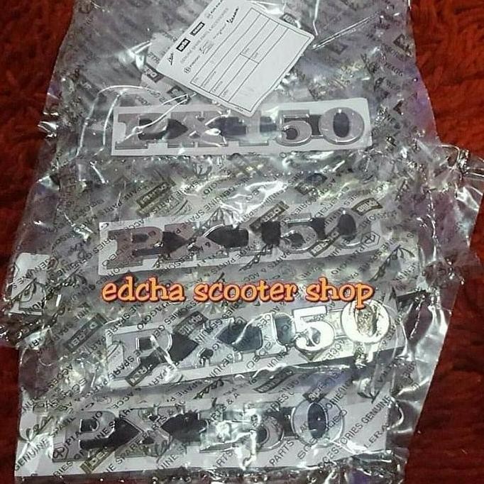 Emblem PX 150 Original Piaggio untuk Vespa PX Series