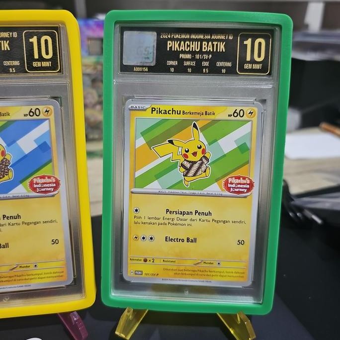 bumper silikon untuk slab grading psa egs cgc original kartu pokemon one piece naruto