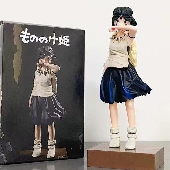 restock  [ Foto Asli ] Statue Figure Studio Ghibli Princess Mononoke - Mei Kusakabe Totoro dan Setsu