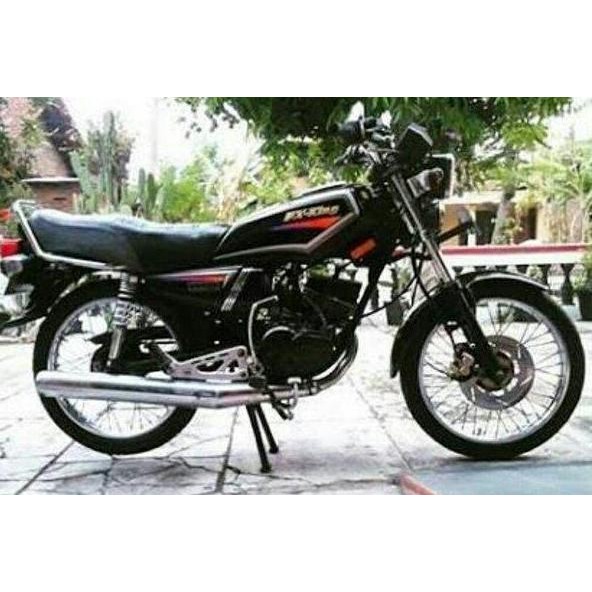 STRIPING RX KING LIST STICKER RX KING 2001 HITAM ORIGINAL LOSTPACK